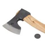 anika "eger" axe with leather sheath