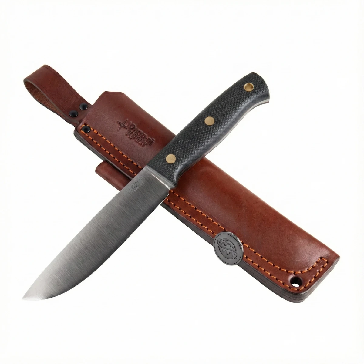 southern cross "model x " black handle elmax steel convex